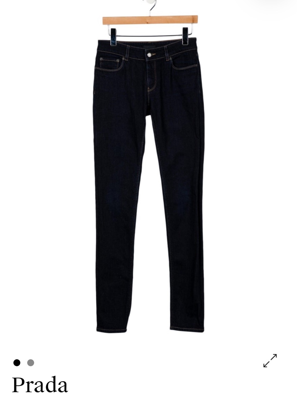 Prada Women's Skinny Jeans - Black